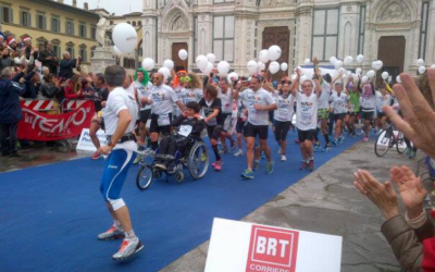 Alla Firenze Marathon coi Maratonabili